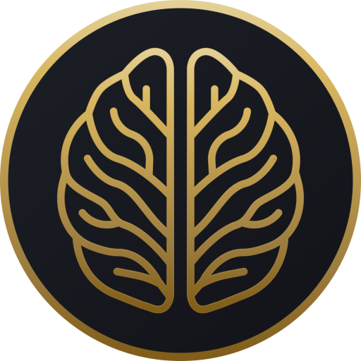 nexflo.ai logo - leaf insprired with the brain shape